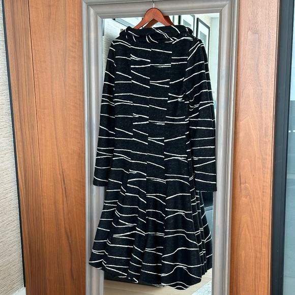 Wool Blend Coat Style Dress - Picture 1 of 5